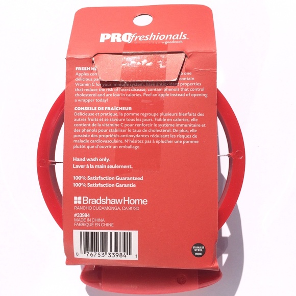 PROFRESHIONALS Apple Wedger by Goodcook stainless steel silicone handles - Picture 3 of 3